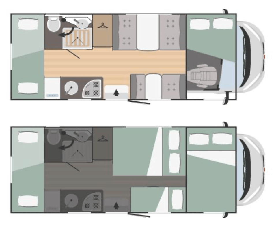 Voyago Cruiser Wohnmobil weitere Bilder